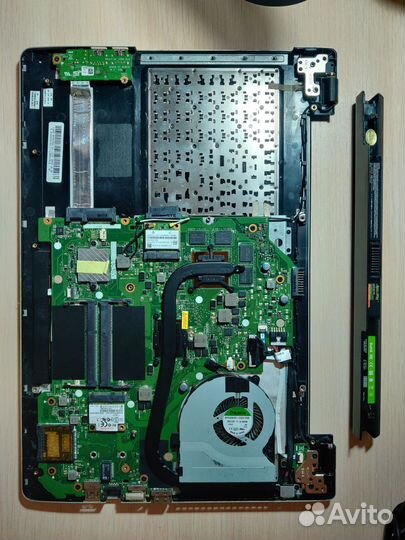 Ноутбук Asus K56CB на запчасти или восстановление