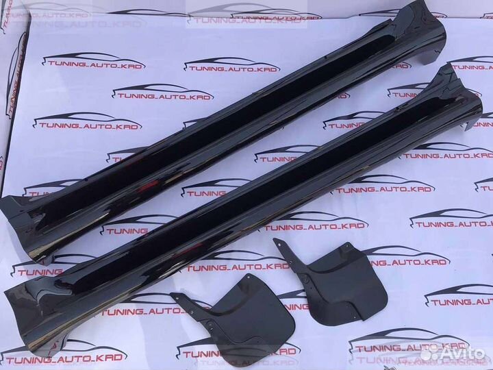 Подножки (пороги) Toyota LC Prado 150 B0525