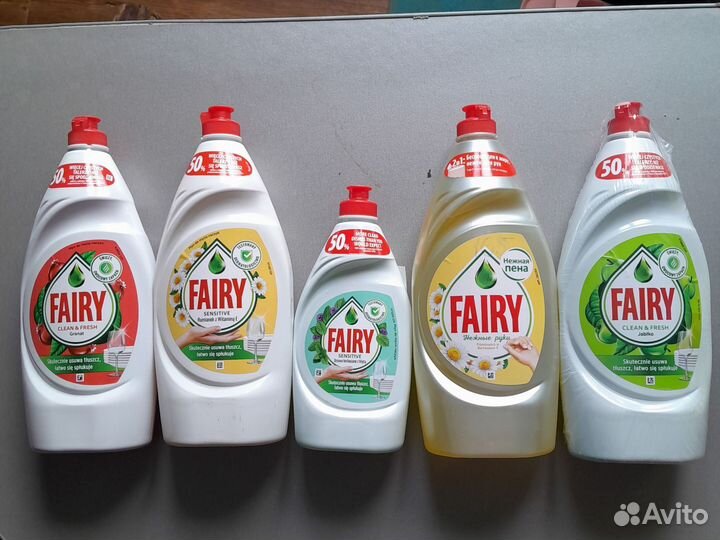 Средство для мытья посуды Фейри Fairy 900 мл