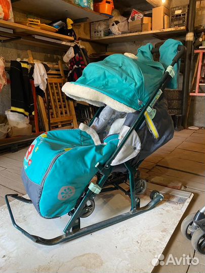 Санки коляска ника