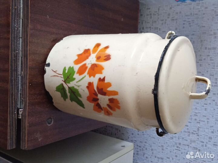 Бидон эмалированный СССР