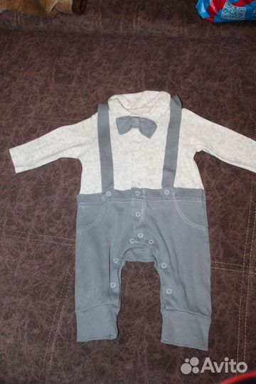 Костюм на мальчика 6 месяцев