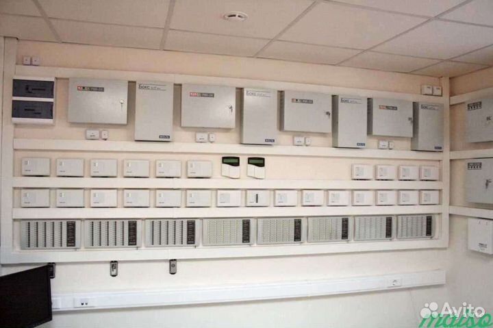 Монтаж охрано-пожарной сигнализации,видео,скуд