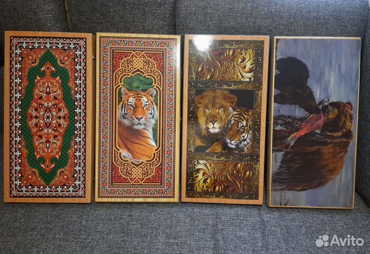 Нарды, Размер 60х60 большие