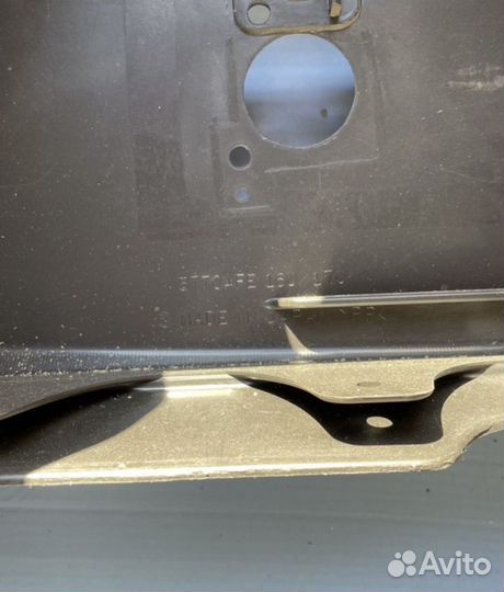 Задний бампер subaru impreza WRX