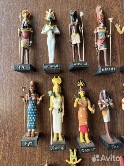 Тайны богов египта фигурки