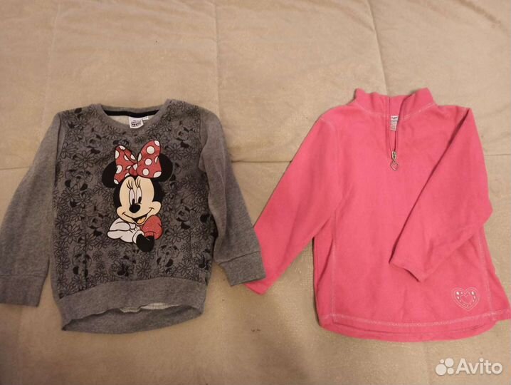 Пакет вещей на девочку на рост 104-110 см