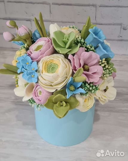 Букеты наборы мыло