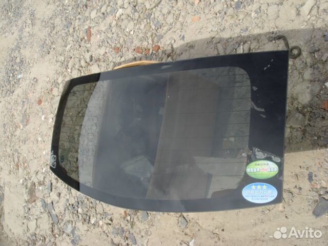 Стекло заднее в крышку с обогревом Subaru R2 03-10