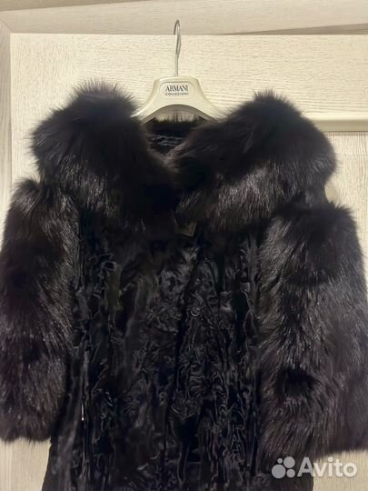 Шуба из каракульчи