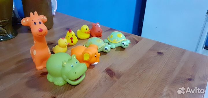 Развивающие игрушки для купания