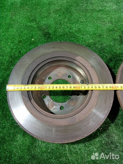 Диск тормозной (комплект) задний Mitsubishi Lancer