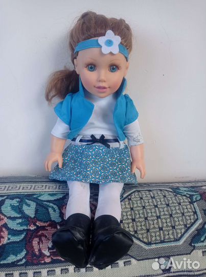 Кукла, мягкое тело, 45см, классная
