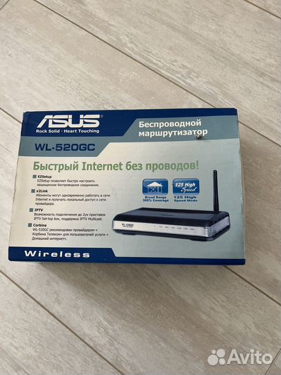 Wifi роутер Asus wl-520gc