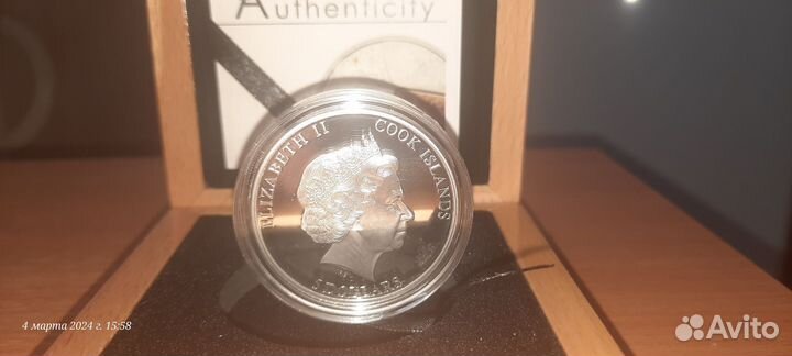 5 долларов Острова Кука