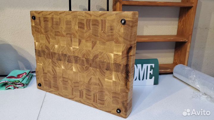 Дубовая кухонная доска