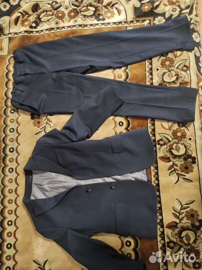 Школьный костюм для мальчика 128 синий