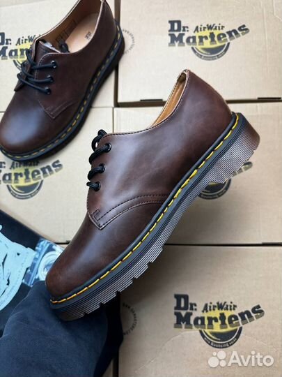 Dr. martens 1461 коричневые