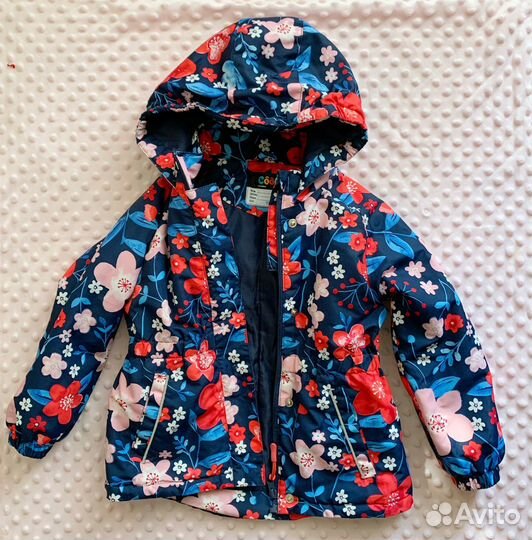 Демисезонный костюм для девочки 110 116