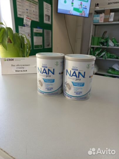 Детское питание смесь NAN