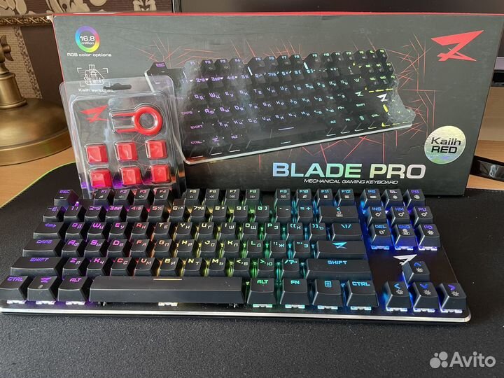 Игровая клавиатура zet gaming blade pro