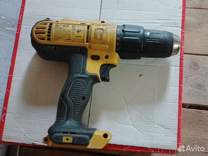 Шуруповерт dewalt dcd 771 бу на запчасти