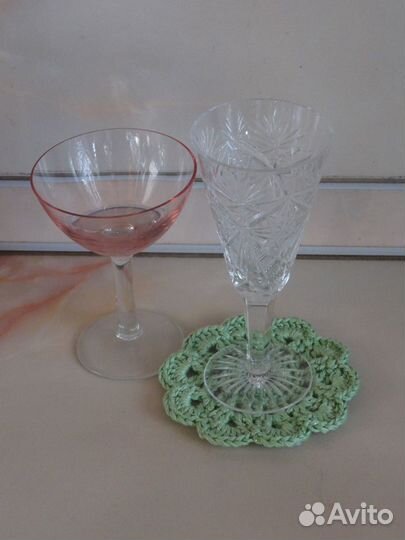 Подставка под бокал - ручная работа