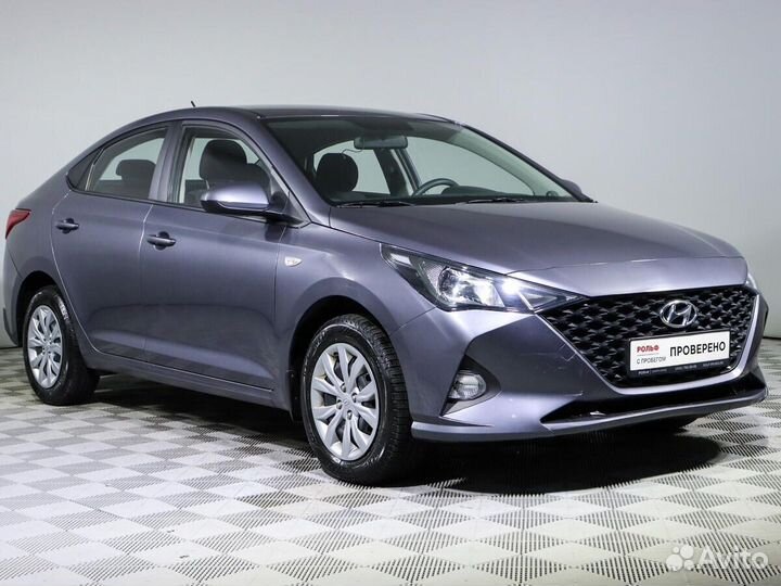 Hyundai Solaris 1.6 AT, 2021, 36 600 км