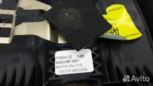 Подушка безопасности водителя renault scenic 2 (96