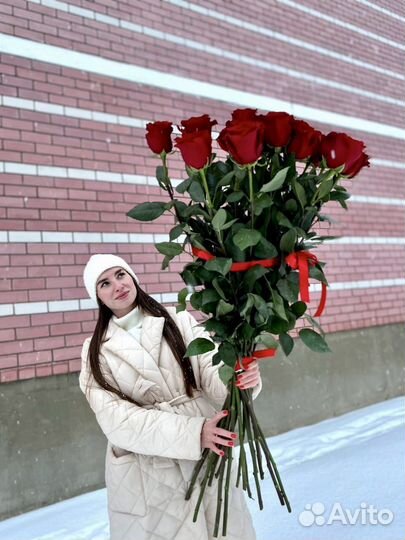 Высокие розы