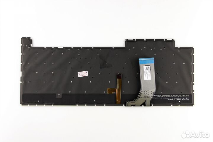 Клавиатура для Asus G731GV G731GU G731GW Серебро