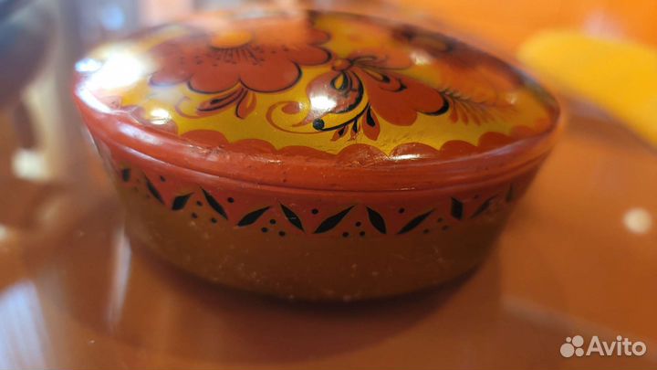 Хохлома, шкатулка СССР