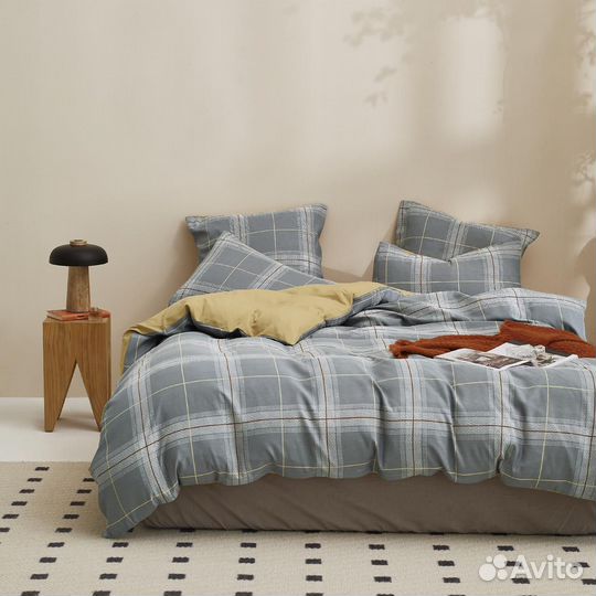 Постельное белье жатка лен