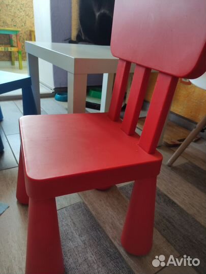 Детский стол и стул IKEA