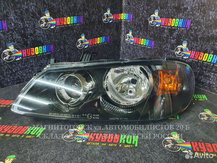 Фара левая nissan almera n16 альмера ниссан новая