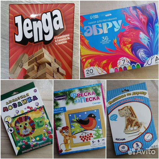 Новое Вышивка,фреска,мозаика,игра Дженга,Эбру