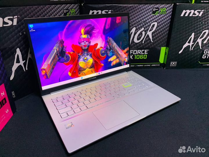 Новый ноутбук 2023 года (Ryzen 5 и oled Экран)