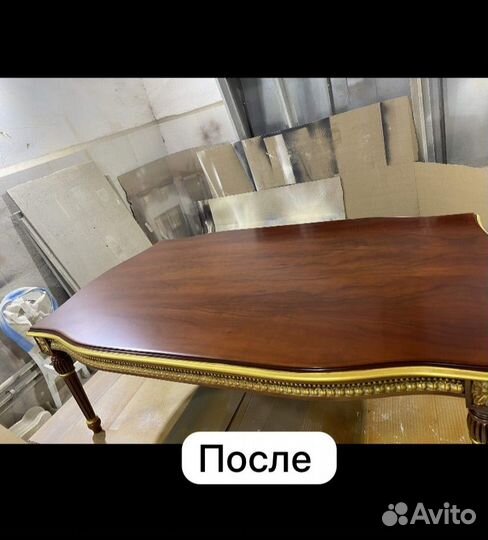 Реставрация деревянной мебели