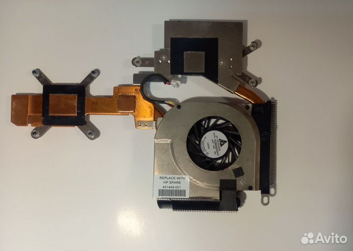 Hp Pavilion DV6000 DV6500 радиатор с вентилятором