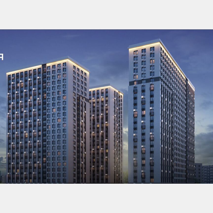 3-к. квартира, 60,8 м², 19/25 эт.