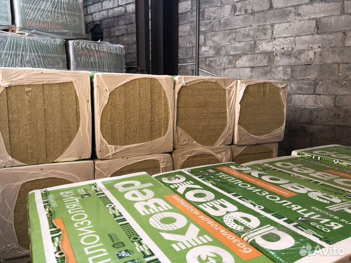 Утеплитель эковер для фасада