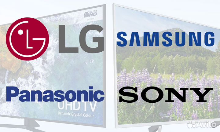 Ремонт Телевизоров Sony/Samsung/LG/Panasonic