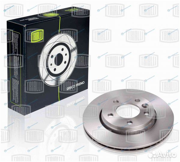 DF 185104 Диск тормозной зад