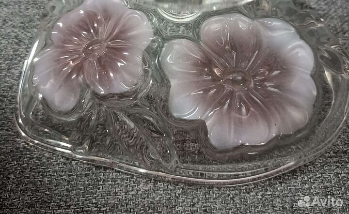 Конфетница Walther - Glas,на ножке стекло