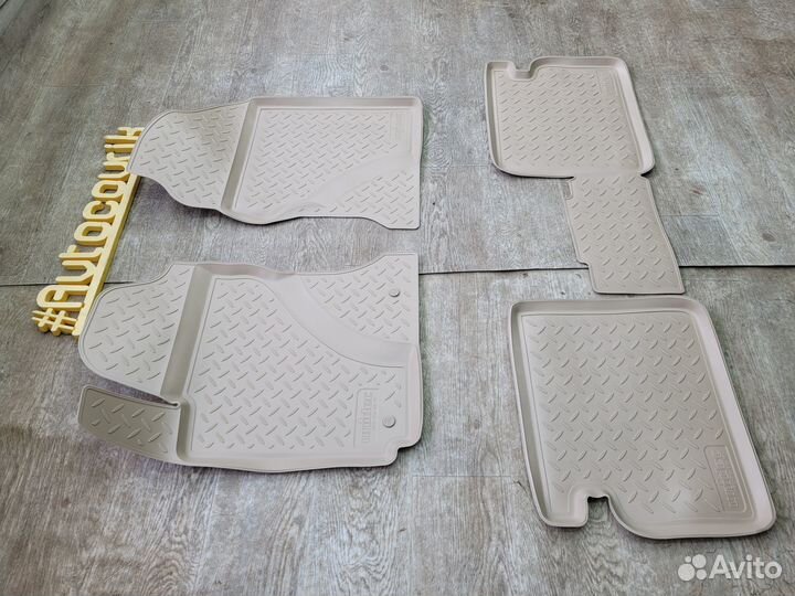 Коврики в салон Toyota Corolla (2001-2007) E120