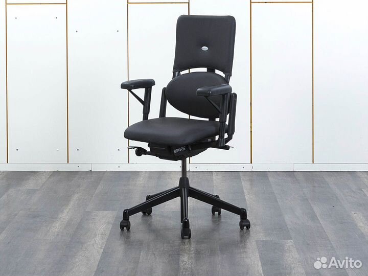 Кресло руководителя кожа SteelCase Please 1 Герман
