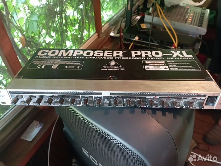 Компрессор behringer mdx 2600