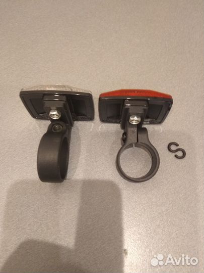 Катафоты для велосипеда передний и задний (новые)