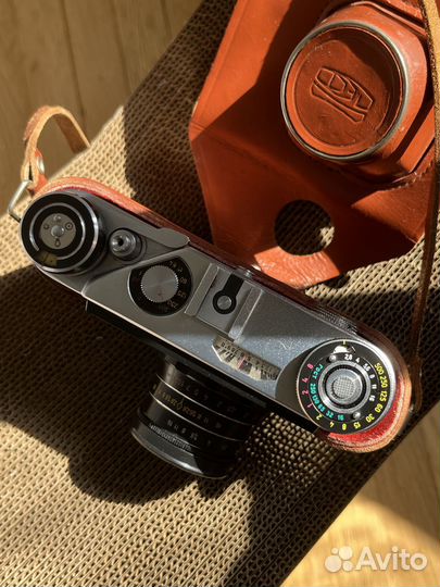 Плёночный фотоаппарат фэд 5 с чехлом
