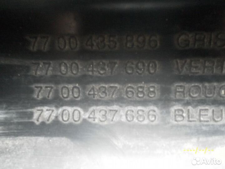 Накладка порога передняя правая Renault Scenic RX4